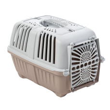 Переноска для тварин PRATIKO 2 plast. CIPRIA - MARSALA 55*36*36 h Вага жив. 15кг MPS/Bergamo