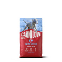 Корм сухий Carnilove Active Salmon & Turkey Large Breed для cобак великих порід лосось та індичка 4 кг