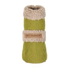 Попона Pet Fashion Gigi для собак, S фисташковый, бежевый