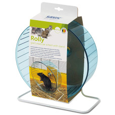 Savic Rolly Giant+Stand САВІК РОЛЛІ бігове колесо + підставка для хом’яків, щурів, морських свинок  Довжина  d 27,5 см, h 29 см  