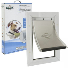 PetSafe Staywell Aluminium Large ПЕТСЕЙФ СТЕЙВЕЛ АЛЮМІНІЙ дверцята для собак великих порід, посилена конструкція  Розмір  для великих порід  