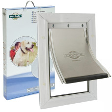 PetSafe Staywell Aluminium Extra Large ПЕТСЕЙФ СТЕЙВЕЛ АЛЮМІНІЙ дверцята для собак великих та гігантських порід, посилена конструкція  Розмір  для гігантських порід  