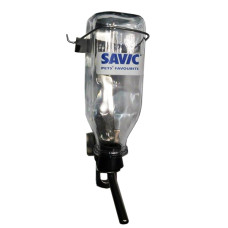 Savic ПЛЯШКА (Glass Bottle) з кріпленням в клітку  Об’єм  0.473  л