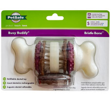 PetSafe Busy Buddy Bristle Bone ПЕТСЕЙФ БІЗІ БАДДІ БРІСТЛ БОУН жувальна іграшка з ласощами для собак  Розмір  S  