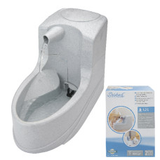 PetSafe Drinkwell Mini Pet автоматичний фонтанчик поїлка для собак, 1,2 л.  Об’єм  1.2  л