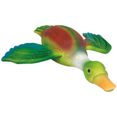 Flamingo Stuffed Goose ФЛАМІНГО ГУСАК латексна іграшка з наповнювачем для собак  Довжина  24 см х 7 см х 30 см  