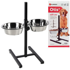 Flamingo Otis+ H-Stand М ФЛАМІНГО ОТІС+ миски для собак на штативі, 2х2.5л  Розмір    
