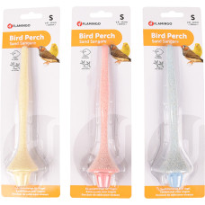 Flamingo Sand Perch Plastic ФЛАМІНГО ПІЩАНА ЖЕРДОЧКА для птахів  Довжина  18 см х 0,8 - d 1,2 см, 20 см  