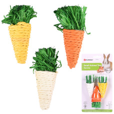Flamingo Small Carrots ФЛАМІНГО МОРКВА іграшка для гризунів  Довжина  3,5 см х 9 см  
