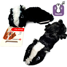 Flamingo Shaky Skunk ФЛАМІНГО СКУНС м’яка іграшка з пищалкою для собак  Довжина  32 см х 14 см х 4 см  