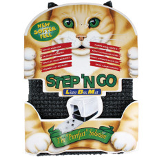 Flamingo Litter Box Mat ФЛАМІНГО килимок для туалету котів  Довжина  30 см х 45 см х 2 см  