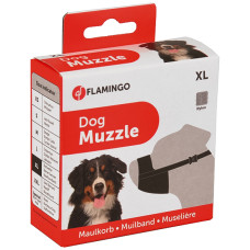 Flamingo Muzzle Nylon XL ФЛАМІНГО НЕЙЛОН намордник для собак порід вівчарка, ротвейлер, ньюфаундленд  Розмір  XL  