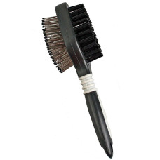 Flamingo Groo’Me Bristle Brush&Pin S ФЛАМІНГО ГРУМІ БРІСТЛ ЩІТКА ДВУСТОРОННЯ для собак та котів  Розмір  S  