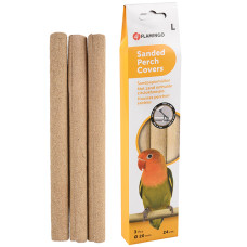 Flamingo Sanded Perch Covers ФЛАМІНГО чохол із піщаним покриттям на жердочку для птахів  Розмір  L  