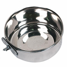 Flamingo Feeding Bowl With Nut ФЛАМІНГО годівниця для гризунів та птахів, навісна з гайкою  Довжина  d 15 см  