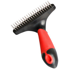 Flamingo Undercoat Rake Single Row Short ФЛАМІНГО ГРАБЛІ ОДНОРЯДНІ гребінець для собак, короткі зубці  Розмір  L  