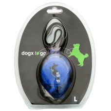 Flamingo Dogx2GO Belt Glassy L ФЛАМІНГО БЕЛТ ГЛАССІ повідець рулетка для собак до 35кг, світловідбивна стрічка 2м  Довжина  2 м  