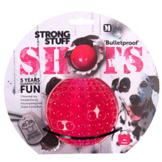 Flamingo Shots Ball ФЛАМІНГО ШОТС ШАР суперміцна іграшка для собак  Довжина  9см  