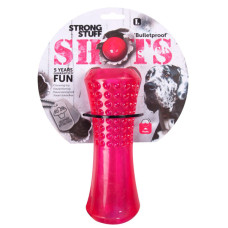 Flamingo Shots Stick ФЛАМІНГО ШОТС АПОРТ суперміцна іграшка для собак  Довжина  d 8 см х 20 см  
