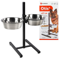 Flamingo Otis+ H-Stand L ФЛАМІНГО ОТІС+ миски для собак на штативі, 2х4л  Довжина  h 60 см  