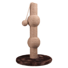 Flamingo Scratch Tree Curvy ФЛАМІНГО КЕВІ стовпчик кігтеточка для котів  Довжина  30 см х 30 см х 49 см  