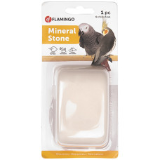 Flamingo Mineral Stone ФЛАМІНГО мінеральний камінь з вітамінами для птахів, 6х9.2х3см  Довжина  6 см х 9,2 см х 3 см  