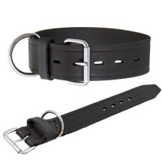 Flamingo Rondo Collar ФЛАМІНГО РОНДО широкий шкіряний нашийник для собак  Довжина  5 см х 55 см  
