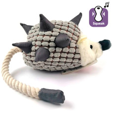 Flamingo Hedgehog Plush ФЛАМІНГО ЇЖАЧОК м’яка іграшка з пищалкою для собак      