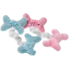 Flamingo Puppy Mini Bones ФЛАМІНГО ПАППІ МІНІ БОНЗ м’яка іграшка з пищалкою для цуценят  Довжина    