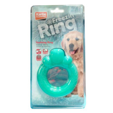 Flamingo Teething Ring ФЛАМІНГО КІЛЬЦЕ ОХОЛОДЖУВАЛЬНЕ для зубів що ріжуться, іграшка для собак  Довжина  12 см  