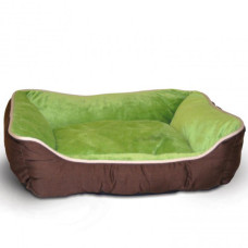K&H Self-Warming Lounge Sleeper самозігрівальний лежак для собак і котів  Колір  Кавовий - зелений  