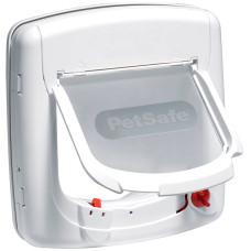 PetSafe Staywell ПЕТСЕЙФ СТЕЙВЕЛ ПРОГРАМ дверцята для котів до 7кг, з програмованим ключем  Колір  Білий  