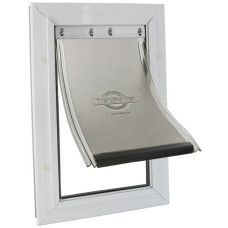 PetSafe Staywell Aluminium Small ПЕТСЕЙФ СТЕЙВЕЛ АЛЮМІНІЙ дверцята для котів та собак малих порід, посилена конструкція  Розмір  для малих порід  