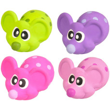 Flamingo Latex Mouse ФЛАМІНГО МИША латексна іграшка з пищалкою для собак  Колір  В асортименті  