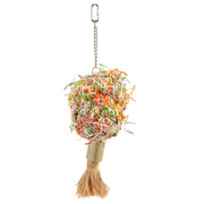 Flamingo Papyr Parakeet Toy Bouquet ФЛАМІНГО БУКЕТ іграшка для папуг  Довжина  10 см х 11 см х 41 см  