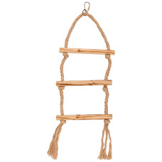 Flamingo Parakeet Toy Rope Swing ФЛАМІНГО МОТУЗЯНА ГОЙДАЛКА іграшка для папуг  Довжина  40 см х 12,5 см  