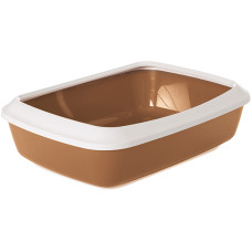 Savic Iriz Nordic Litter Tray САВІК АЙРІЗ НОРДІК лоток туалет з бортиком для котів, 42х31х12.5 см  Довжина  42 см х 31 см х 12,5 см  