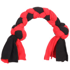 Flamingo Womas Fleece Bone With Rope ФЛАМІНГО ВОМАШ МОТУЗЯНА КІСТКА З ВУЗЛАМИ іграшка для собак  Розмір  L  