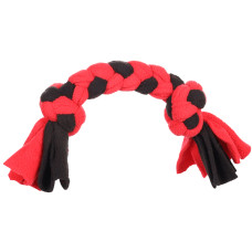 Flamingo Womas Fleece Bone With Rope ФЛАМІНГО ВОМАШ МОТУЗЯНА КІСТКА З ВУЗЛАМИ іграшка для собак  Розмір  M  