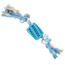 Flamingo Lindo Tube With Rope ФЛАМІНГО ЛІНДО ТРУБКА З КАНАТОМ іграшка для собак  Довжина  4,5 см х 4,5 см х 30 см  