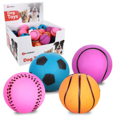 Flamingo Sports Ball Neon ФЛАМІНГО СПОРТИВНИЙ М’ЯЧ НЕОН іграшка для собак  Довжина  d 6,3 см  