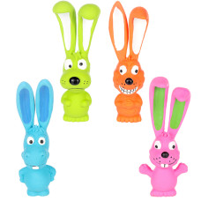 Flamingo Teeta Donkey Dog Fox Rabbit ФЛАМІНГО ТІТА ВІСЛЮК СОБАКА ЛИСИЦЯ КРОЛИК латексна іграшка з пищалкою для собак  Колір  В асортименті  