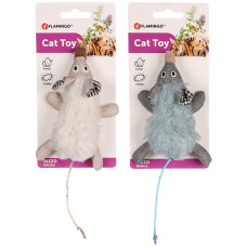 Flamingo Rizzo Mouse ФЛАМІНГО РІЦЦО МИША шурхотлива іграшка з котячою м’ятою для котів  Колір  В асортименті  