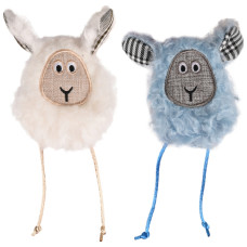Flamingo Rizzo Sheep ФЛАМІНГО РІЦЦО ОВЕЧКА шурхотлива іграшка з котячою м’ятою для котів  Колір  В асортименті  