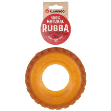 Flamingo Rubba Tire ФЛАМІНГО ШИНА ГУМОВА іграшка для собак  Довжина  15 см х 15 см х 5 см  