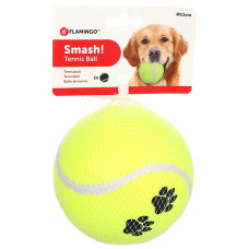Flamingo Smash Tennis Ball ФЛАМІНГО СМЕШ тенісний м’яч 13см, іграшка для собак  Довжина  d 13 см  