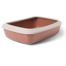 Savic Iriz Nordic Litter Tray САВІК АЙРІЗ НОРДІК лоток туалет з бортиком для котів, 42х31х12.5 см  Довжина  42 см х 31 см х 12,5 см  