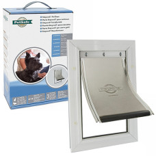 PetSafe Staywell Aluminium Small ПЕТСЕЙФ СТЕЙВЕЛ АЛЮМІНІЙ дверцята для котів та собак малих порід, посилена конструкція  Розмір  для малих порід  